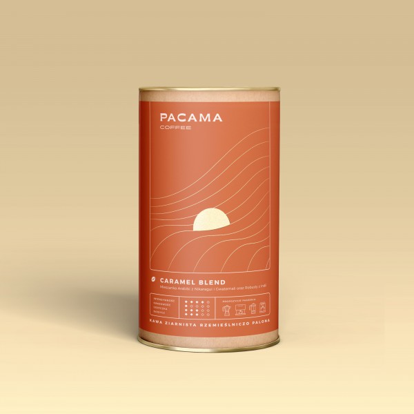 Kawa ziarnista Caramel Blend 200 g puszka