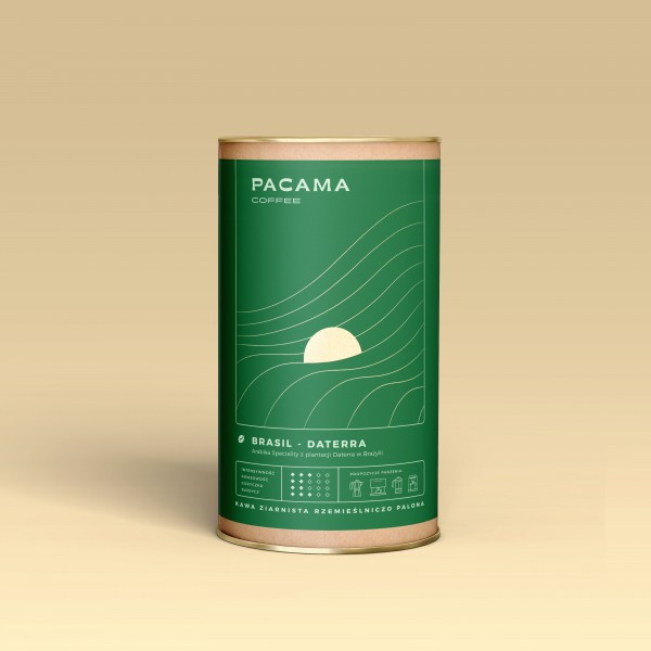 Kawa ziarnista Brasil Daterra 200 g puszka