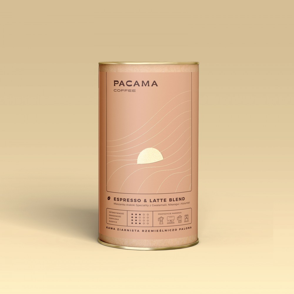 Kawa Arabica Espresso Latte Blend 200 g puszka