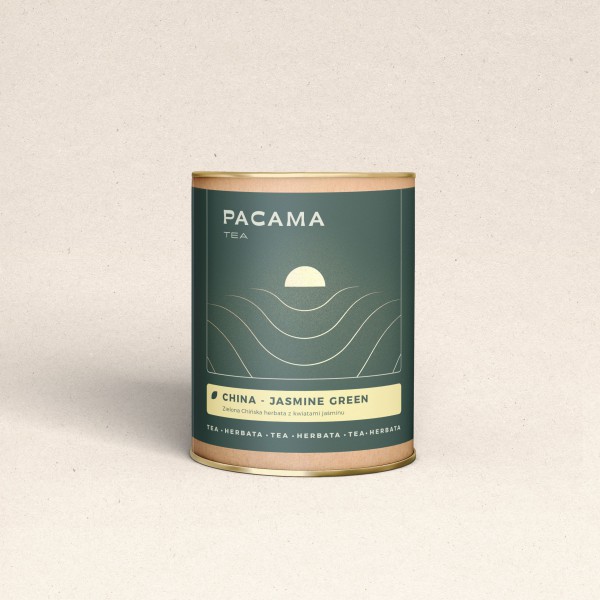 Herbata Pacama Tea China Jasmine Green 100g puszka