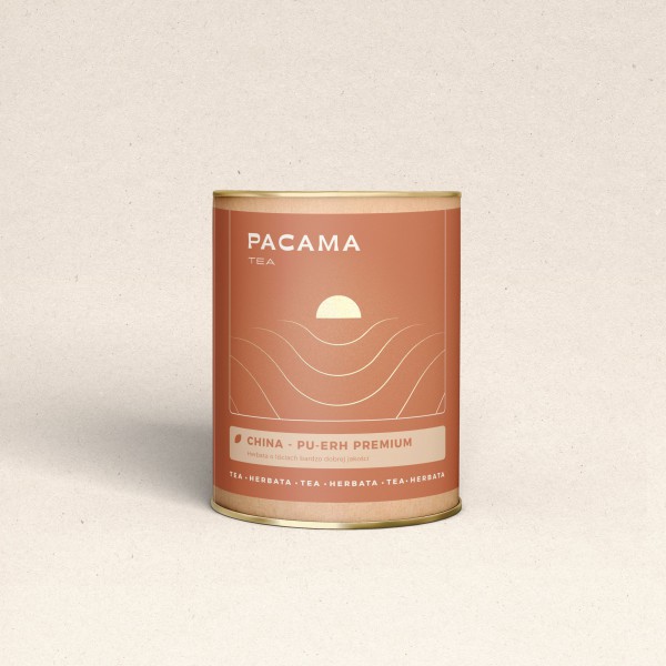 Herbata Pacama Tea China Pu-Erh Premium 100g puszka