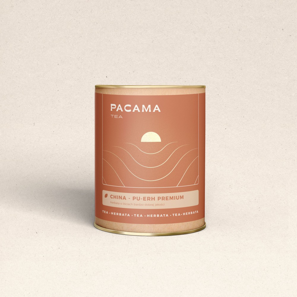 Herbata Pacama Tea China Pu-Erh Premium 100g puszka