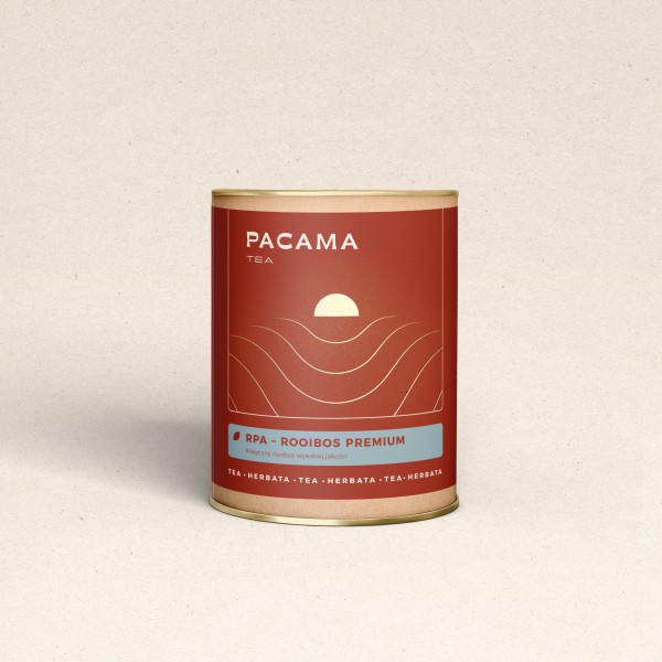 Herbata Pacama Tea RPA Rooibos Premium 100g puszka